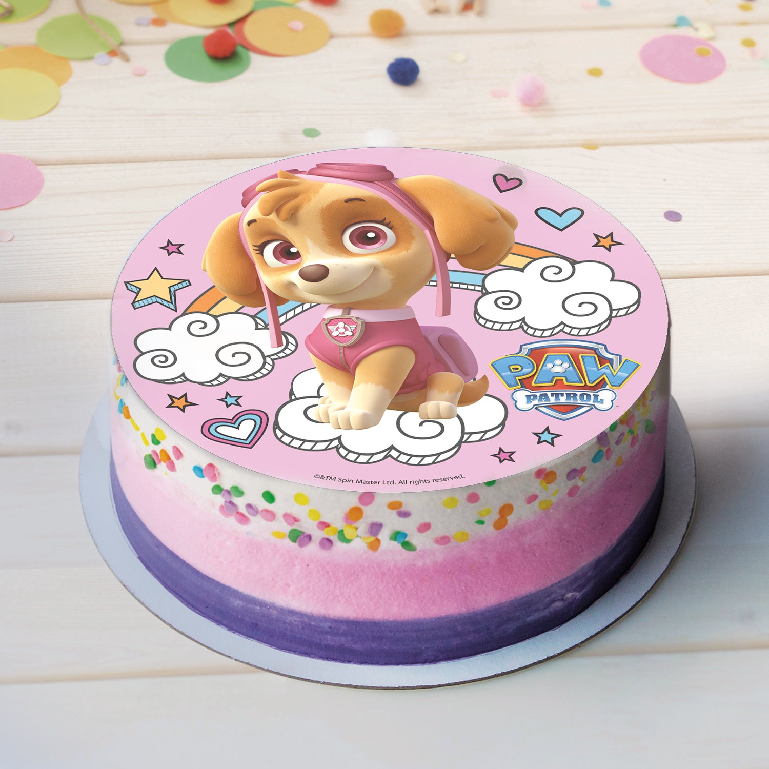 Kakebilde Wafer Paw Patrol 20 cm 2