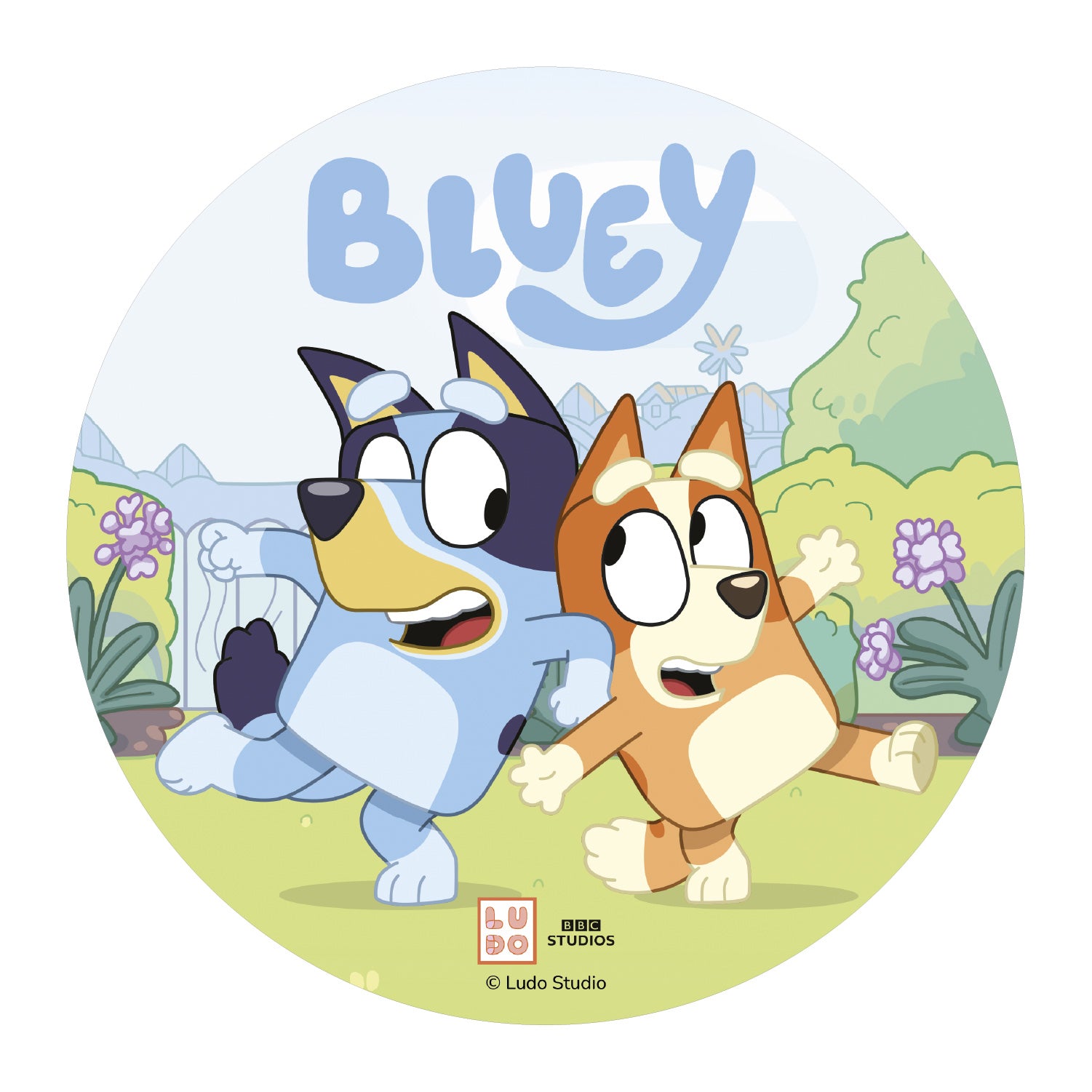 Kakebilde Wafer Bluey 20cm