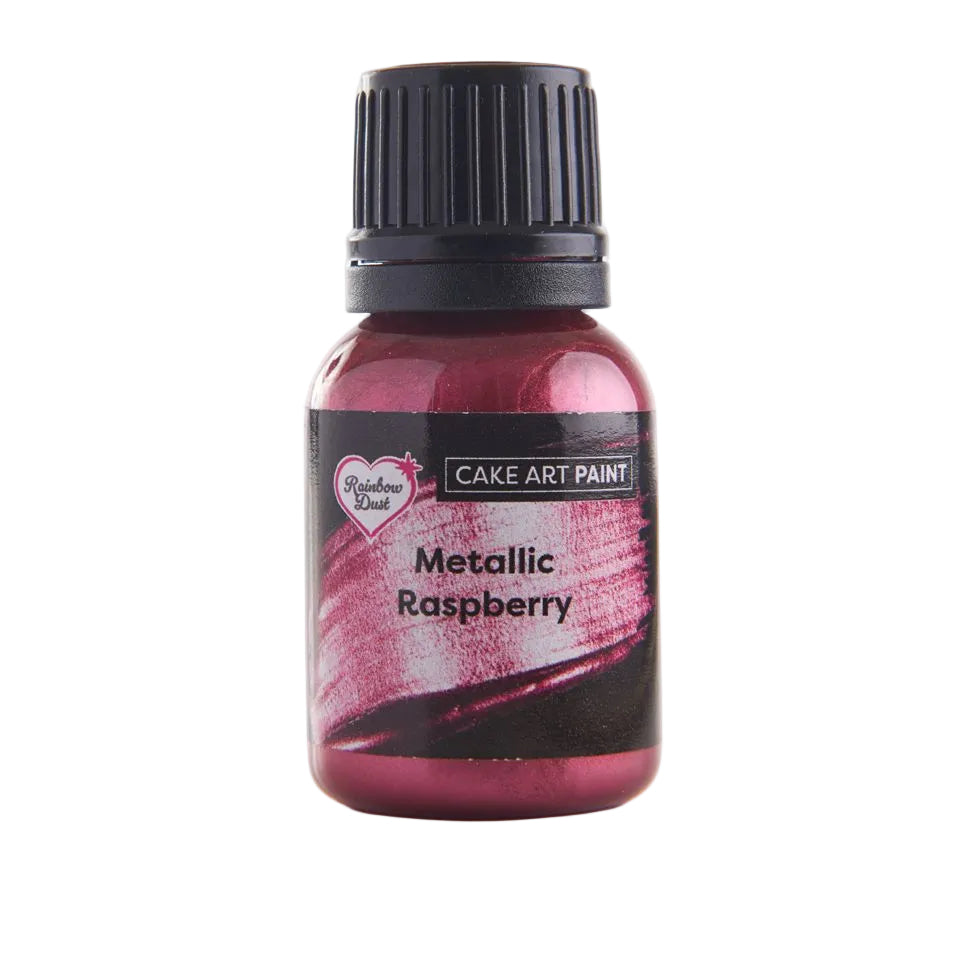 Maling spiselig Metallic Raspberry 25ml