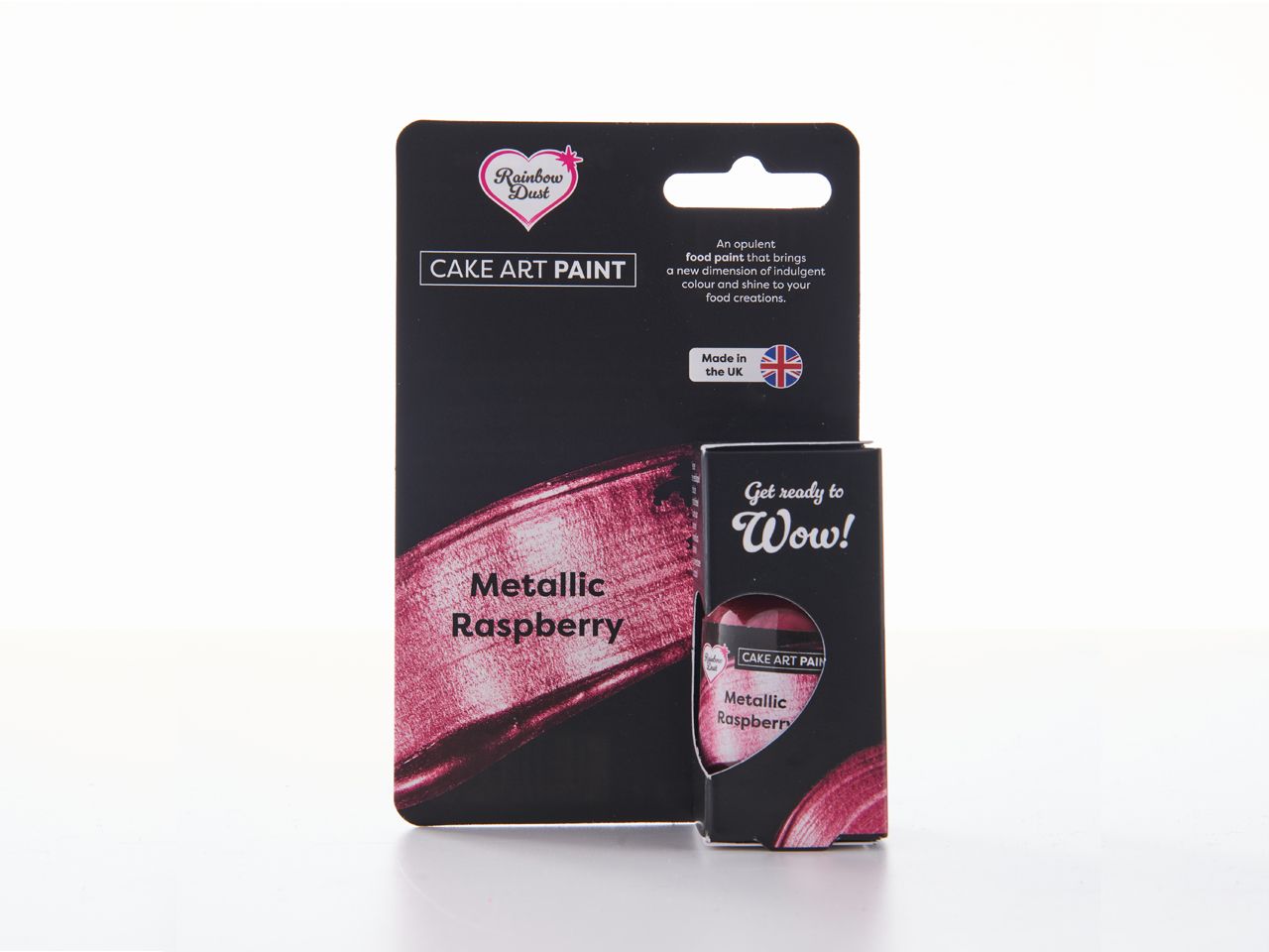 Maling spiselig Metallic Raspberry 25ml