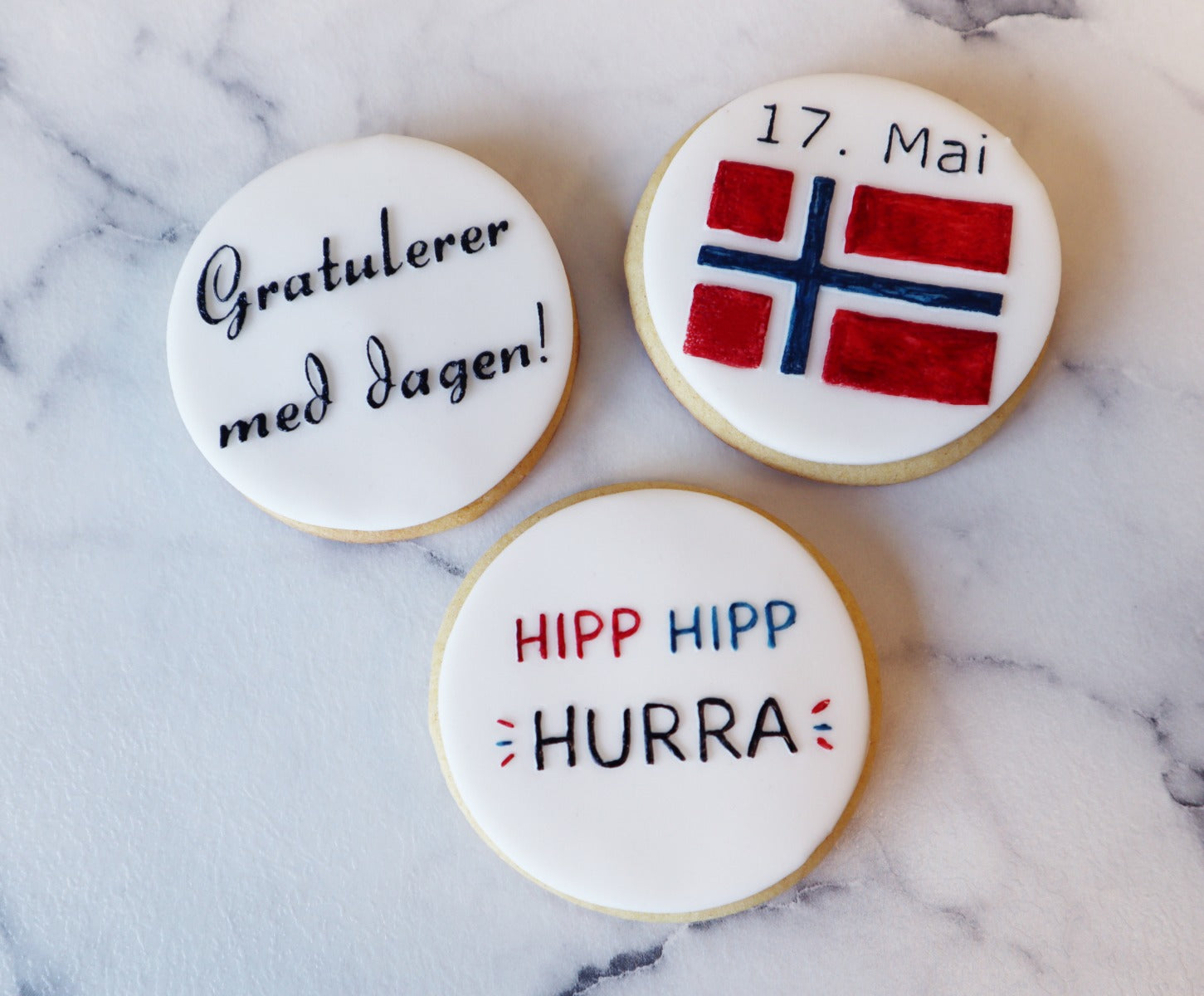 Norsk Flagg Cookie Embosser 2