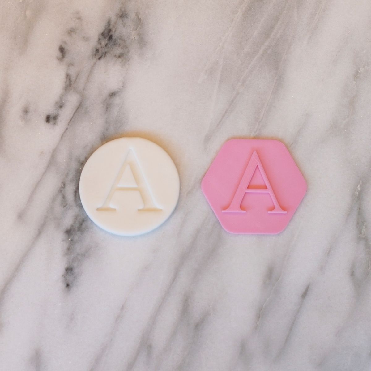 Fondantstempel Bokstav A, ca. 4 cm