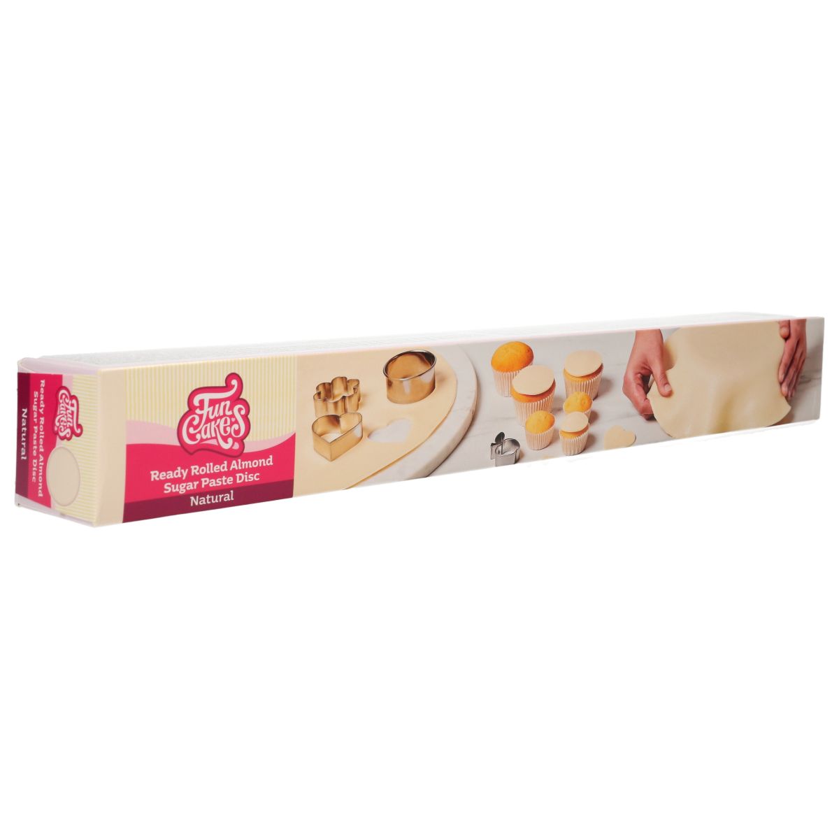 FunCakes Fondantlokk Mandel Naturell 430g