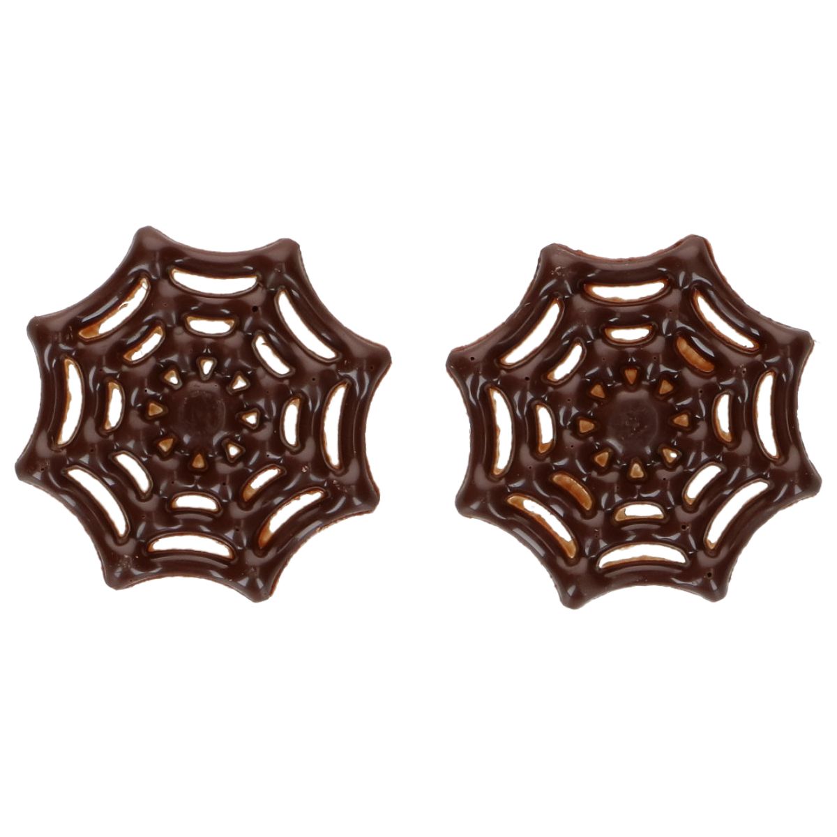 FunCakes Kakepynt Sjokolade Spindelvev 6stk