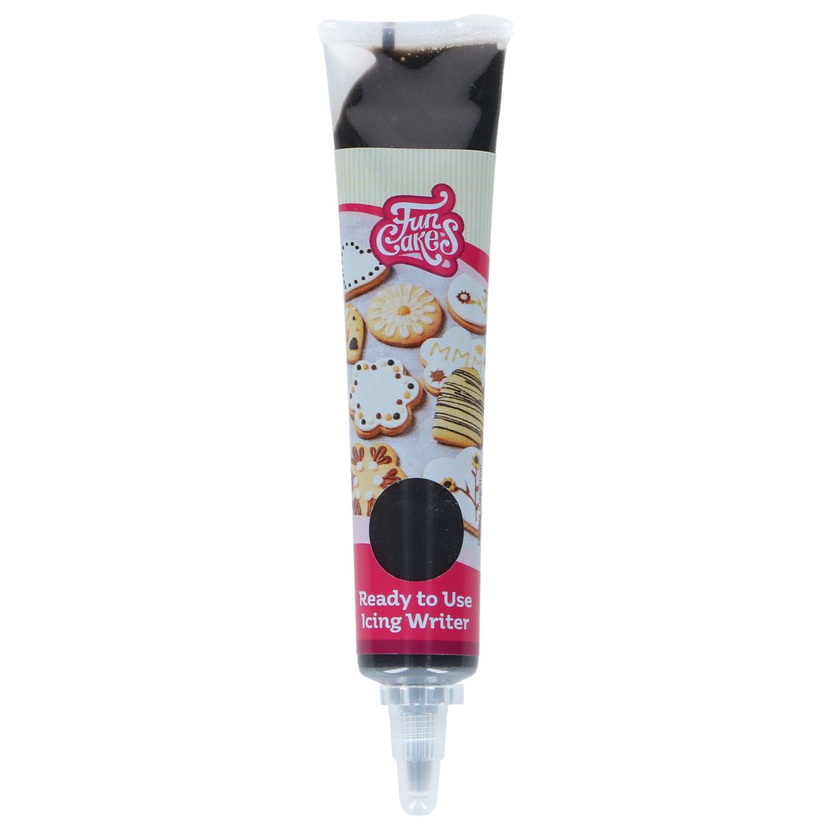 FunCakes Pynteglasur Mørk Sjokoladesmak 25g