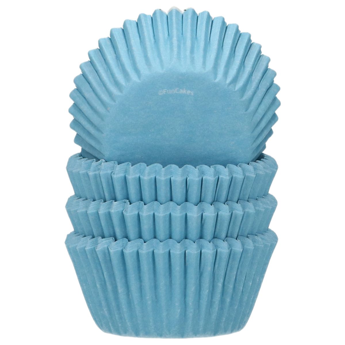 FunCakes Muffinsformer Mini Lys Blå 100 stk