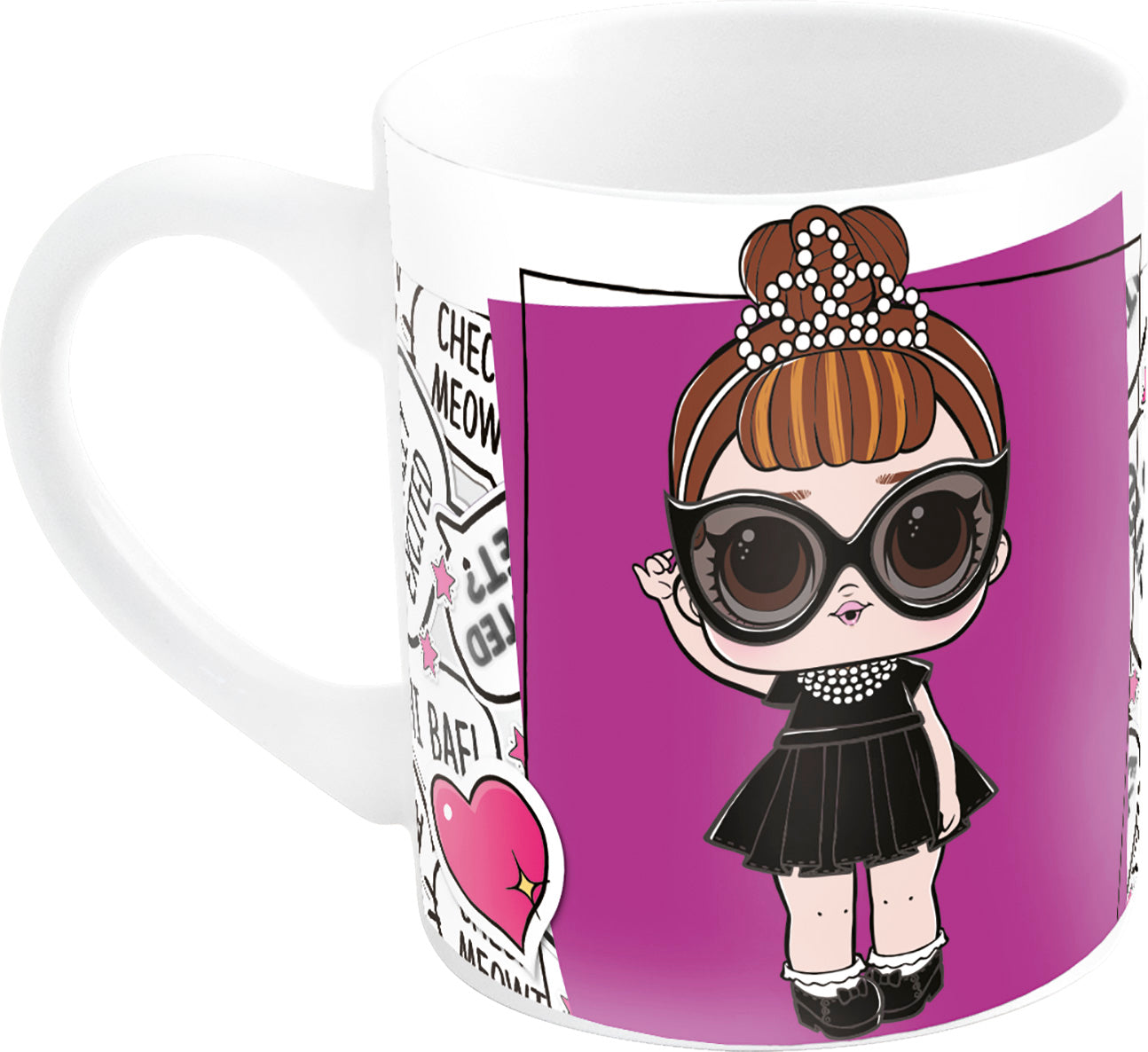 Barnesett i keramikk 3 deler, LOL Suprise 4