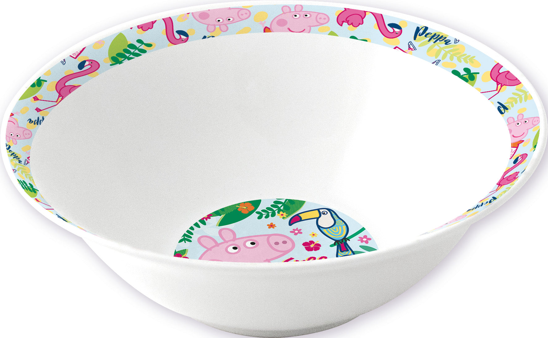 Barnesett i keramikk 3 deler, Peppa Pig Flamingo 2