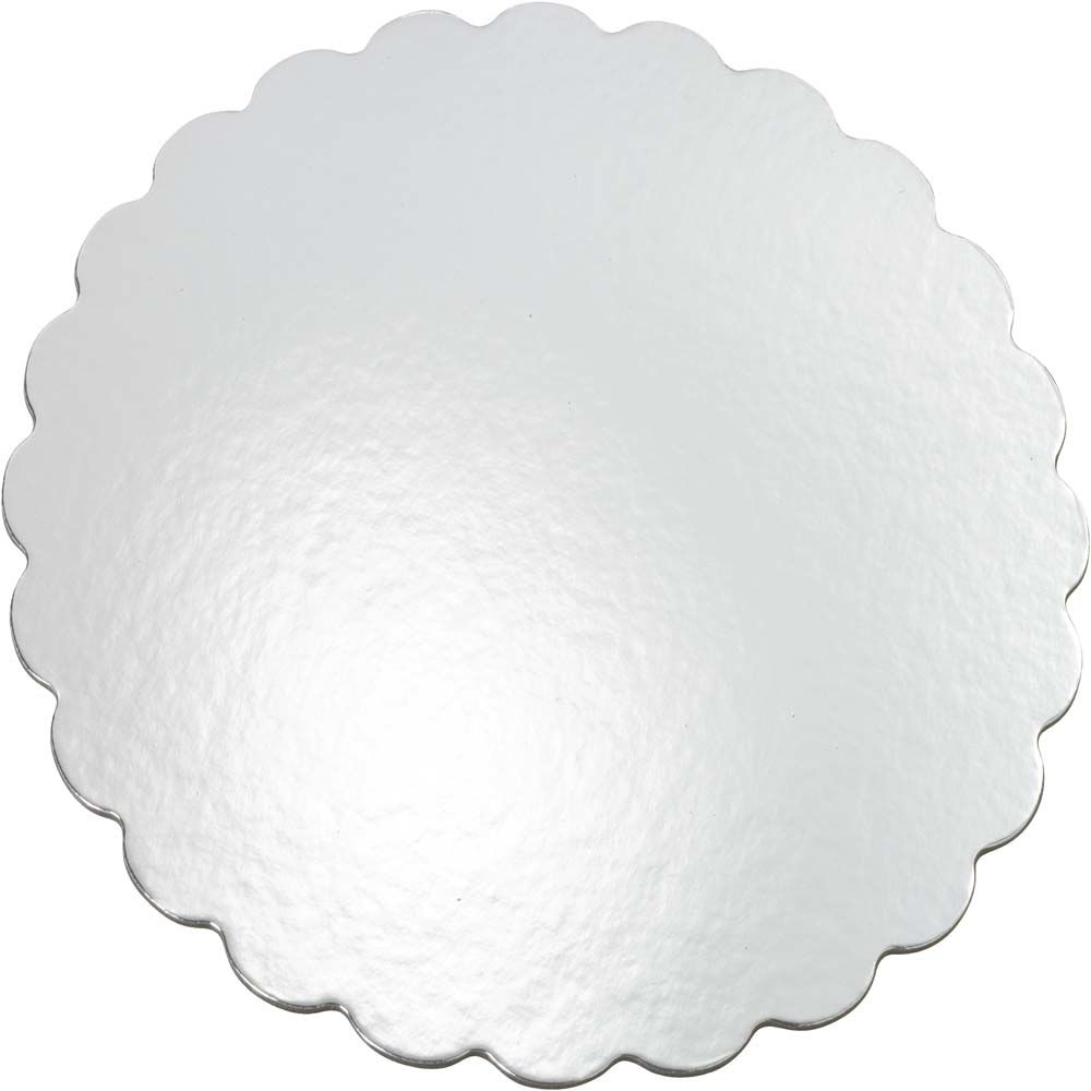 Kakeplate silver, 30cm, 8 stk 2