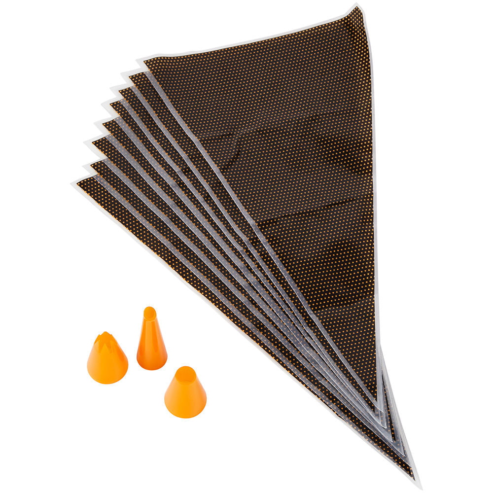 Sprøytesett Halloween 3 tip, 8 poser 2