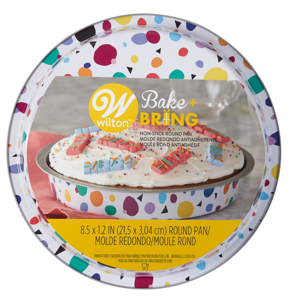 Kakeform Rund nedbrytbar Tin Geo 20 cm