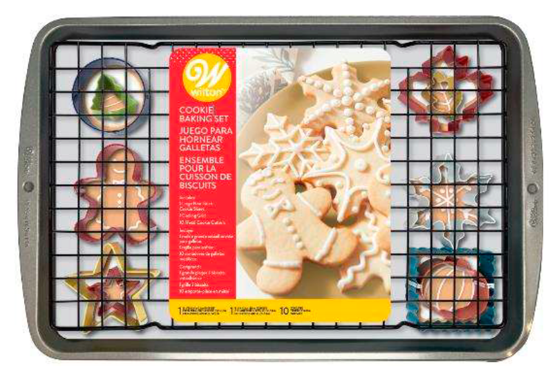 Bakesett form og utstikkere jul 12 dl Wilton 2