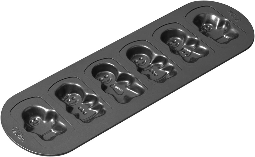 Kakeform kjeksform, Pepperkakefamilie, 6 hull