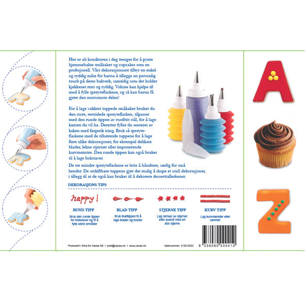 Dekoreringssett Cupcake Barn 2
