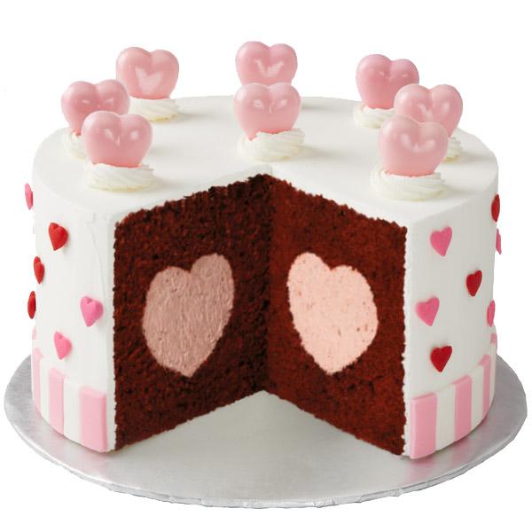 Kakeform Heart Tasty-Fill, sett 3
