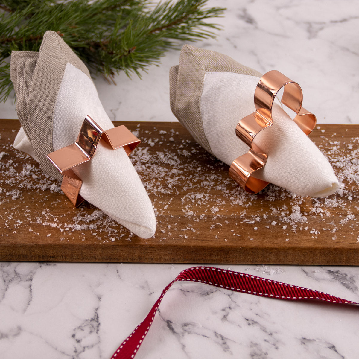 Utstikker Stjerne kobber 8 cm 3