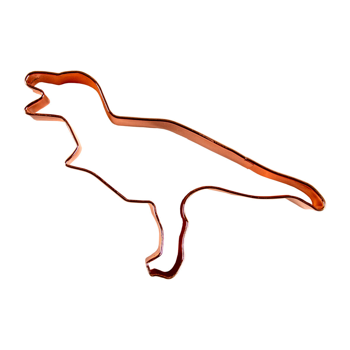 Utstikker Dinosaur (Tyrannosaur)  Kobber 10,5x6 cm 2