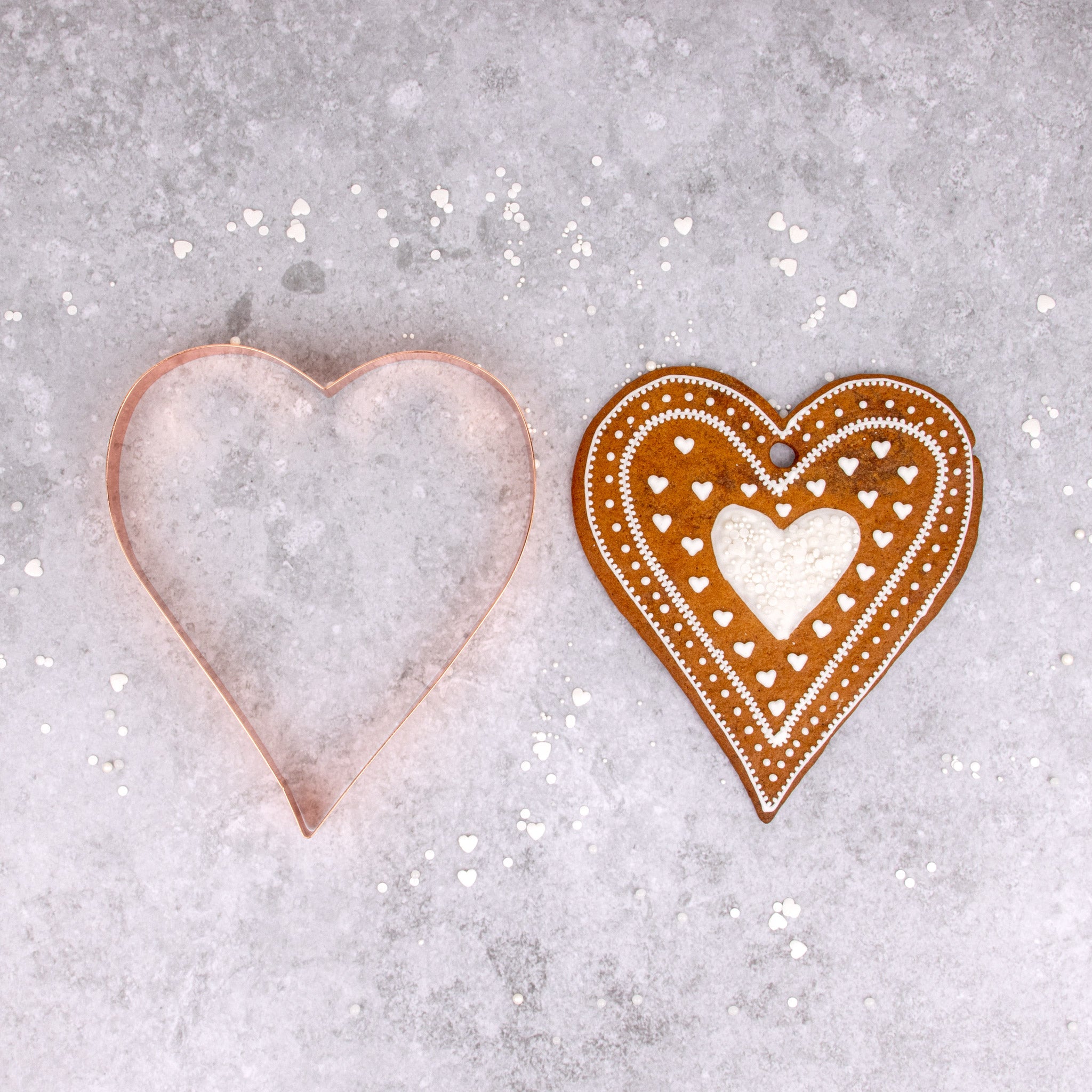 Utstikker Hjerte 20 cm 2