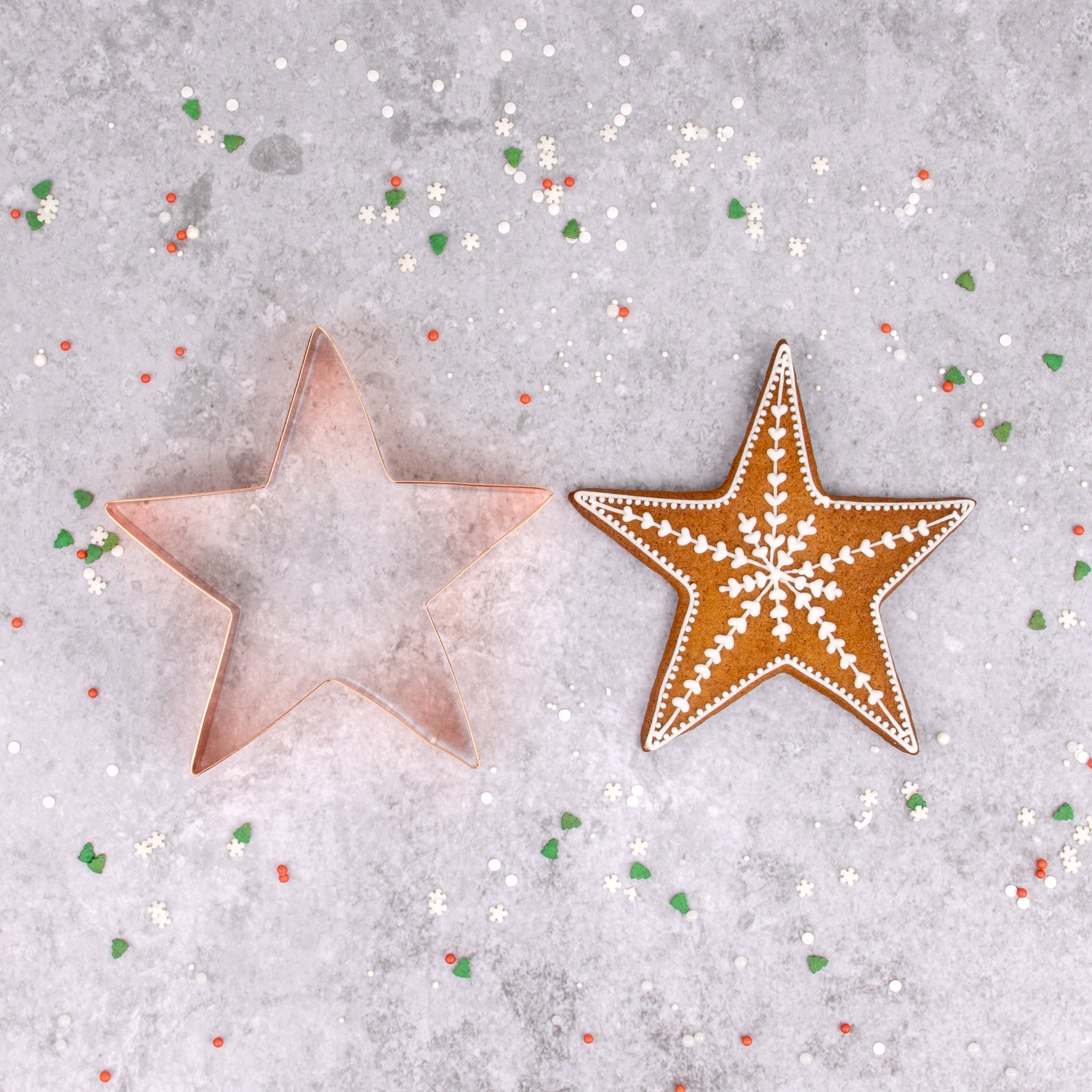 Utstikker Stjerne 15 cm 2