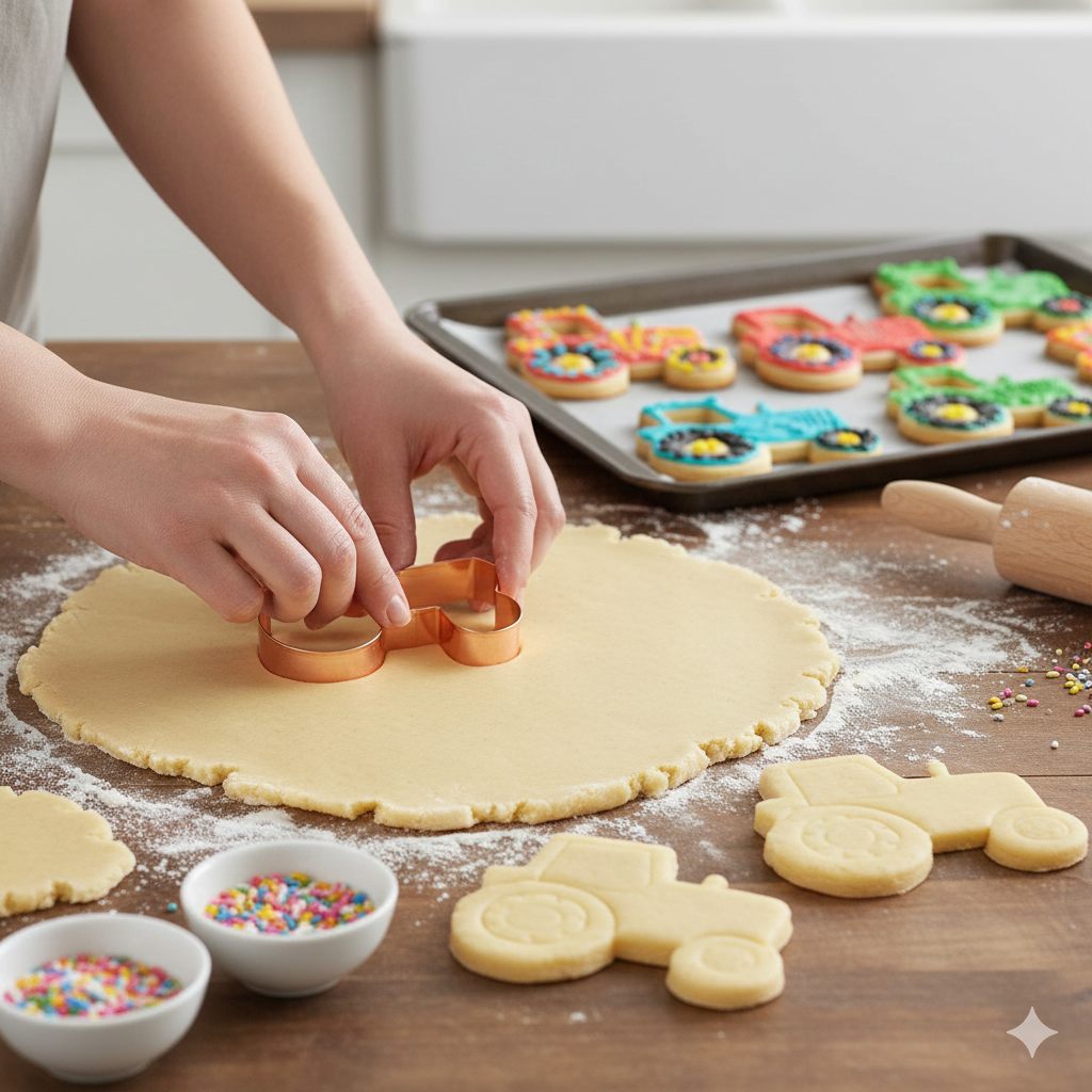 Utstikker Traktor 12 x 9 cm