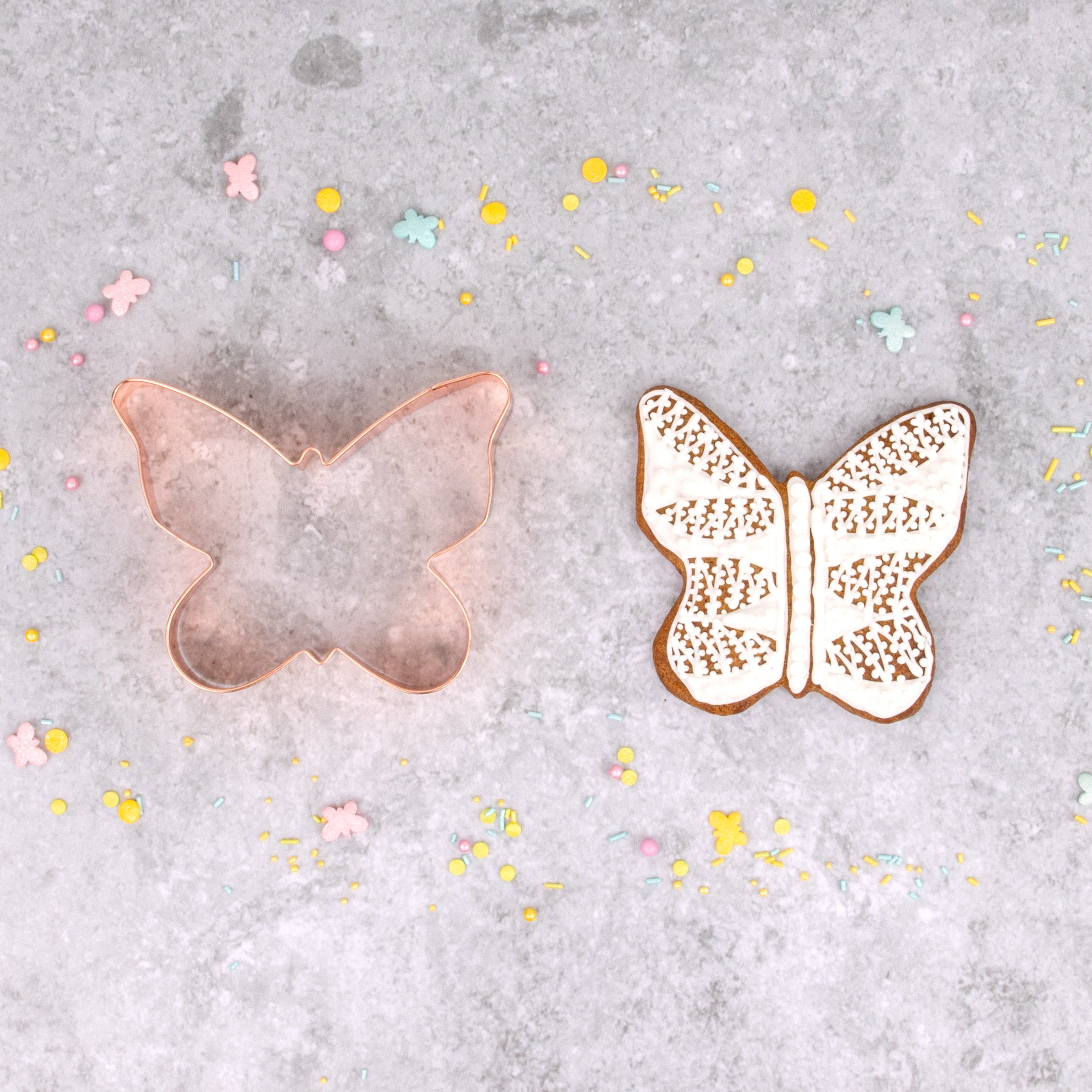 Utstikker Sommerfugl 10 x 9 cm 2