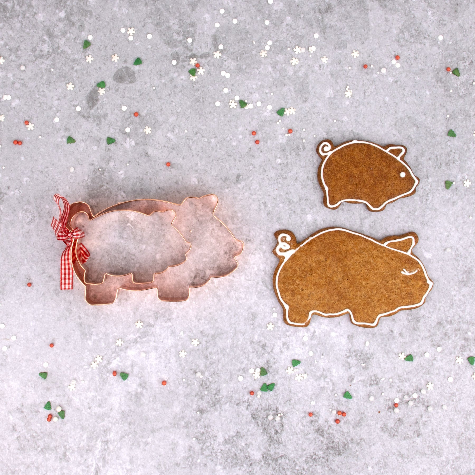 Utstikkere Griser, 2 dl, 10-15 cm 2