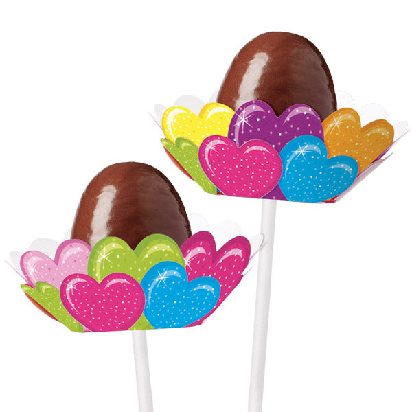 Pops wrap heart
