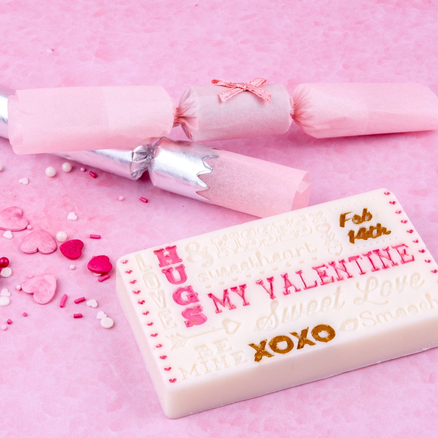 Konfektform Silikon Valentine Candy 4