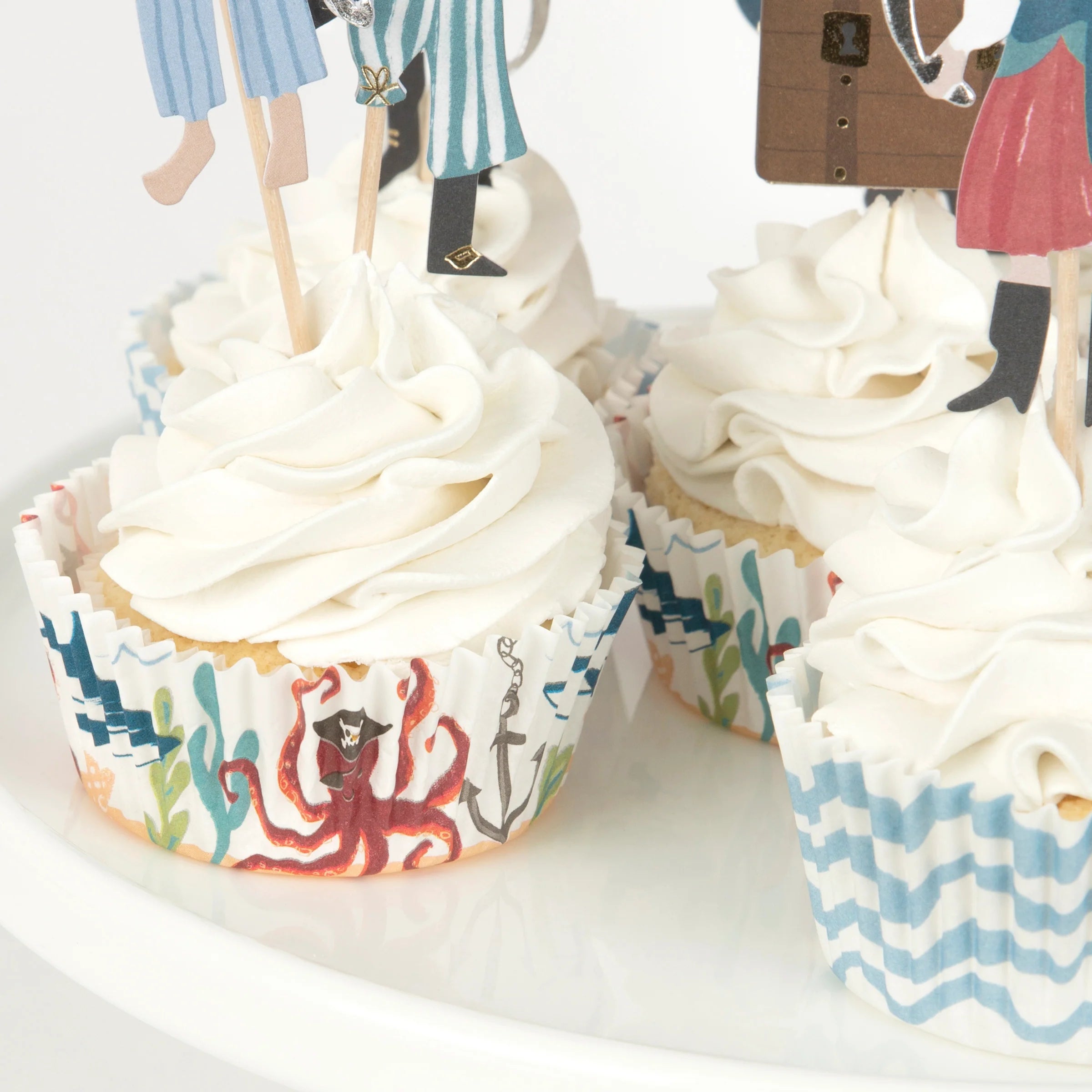 Meri Meri Cupcake Kit Pirat 48 dl 3