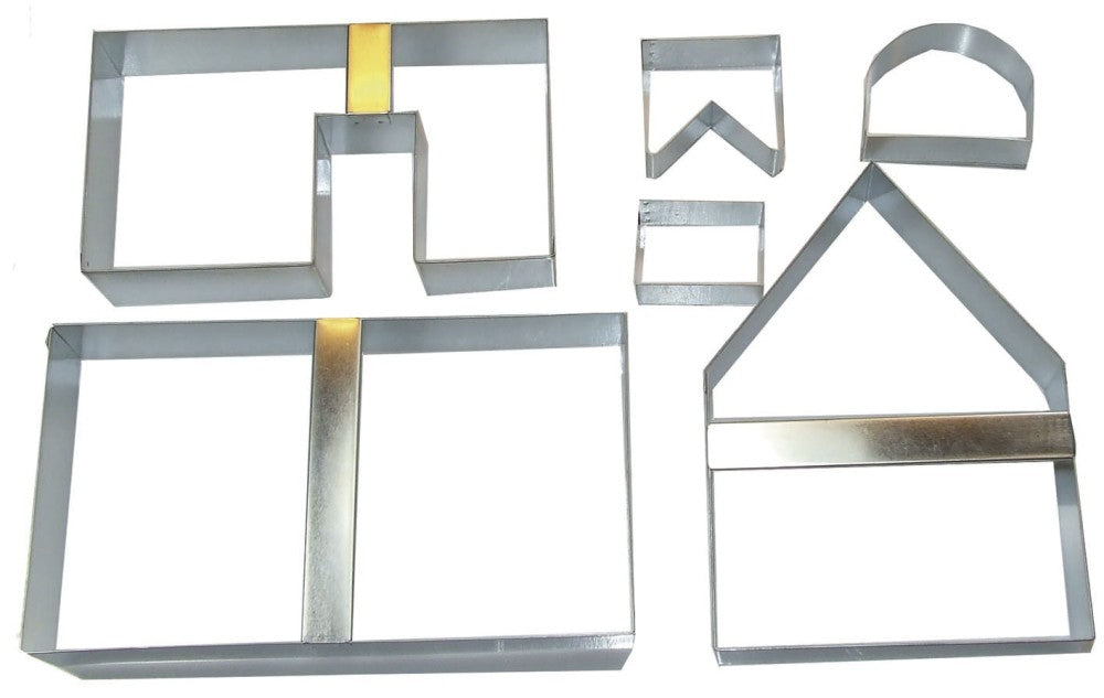 Utstikker sett Pepperkakehus 9dl 2