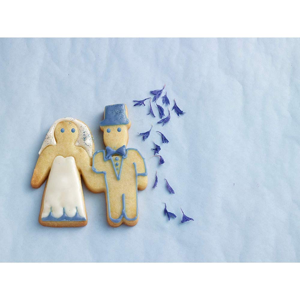 Utstikker Brudepar 8 x 7 cm 2