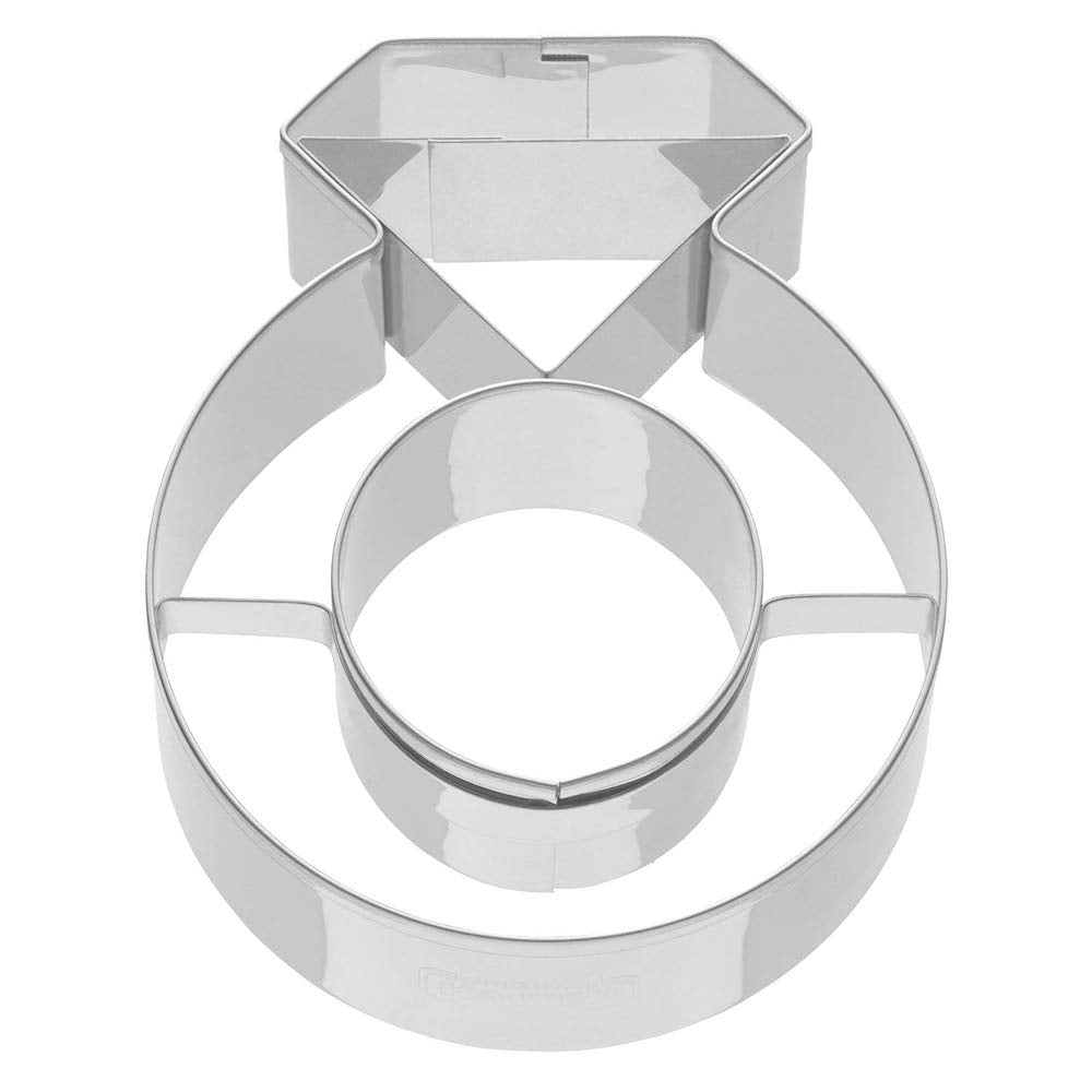 Utstikker Giftering 8 x 6 cm