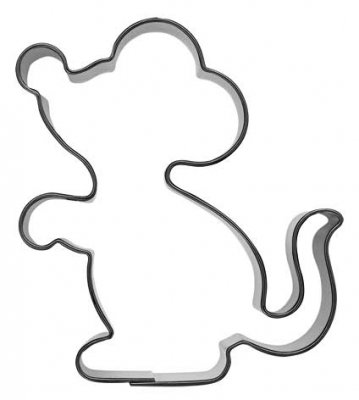 Utstikker Mus liten 6 cm