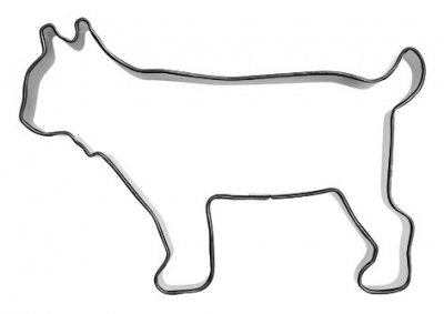 Utstikker Gaupe 9 cm