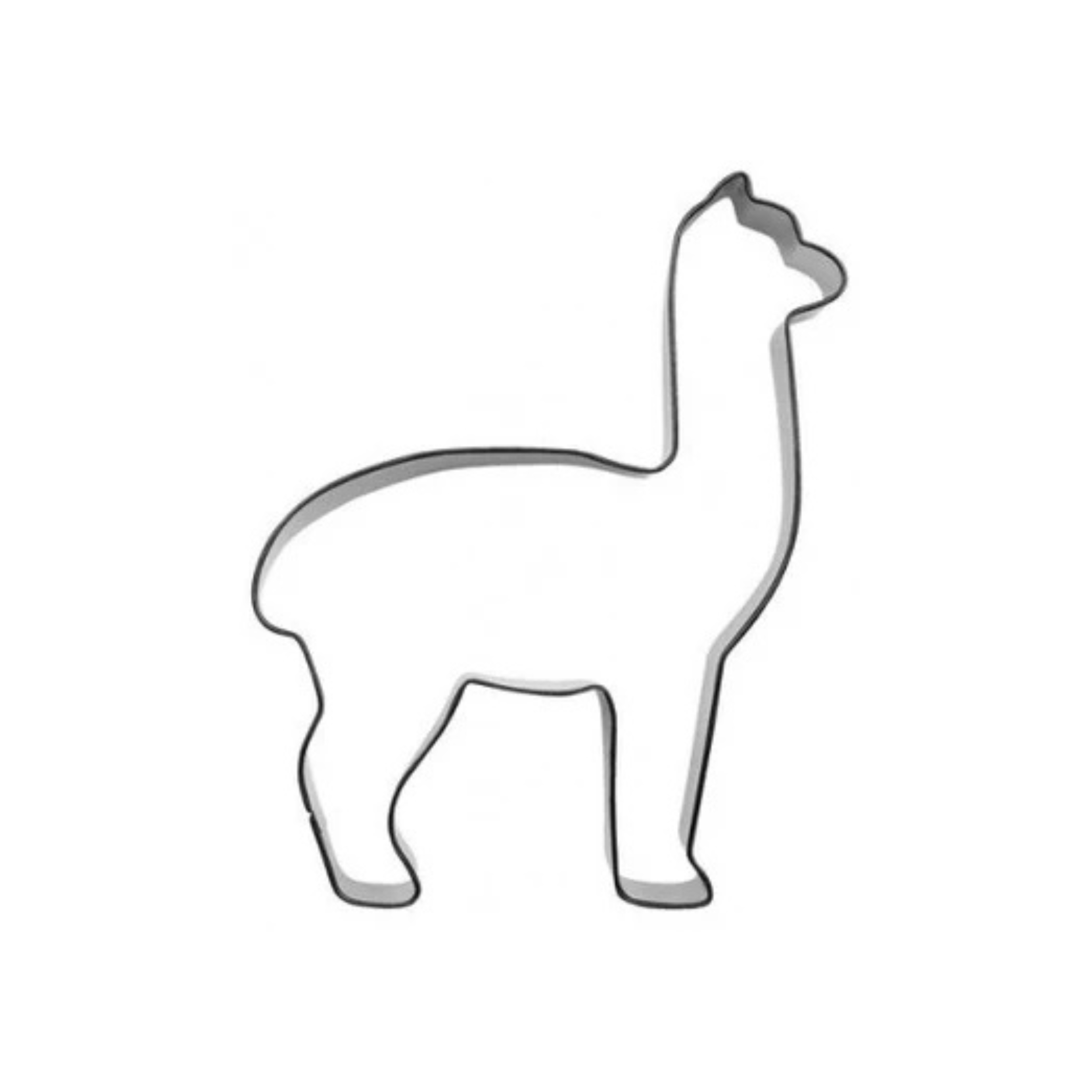 Utstikker Alpakka stor 11 cm