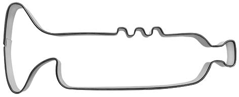 Utstikker Trompet 10,5 cm