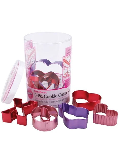 Utstikkersett Valentine 9 deler 2