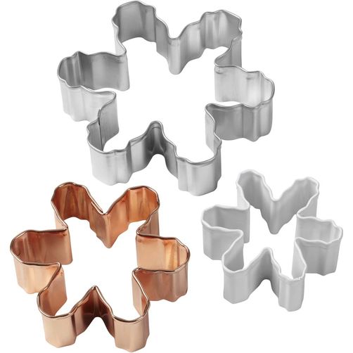 Utstikkersett snøkrystaller Wilton 3 stk 2