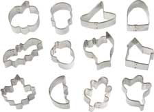 Utstikkersett Halloween 12 deler mini 2