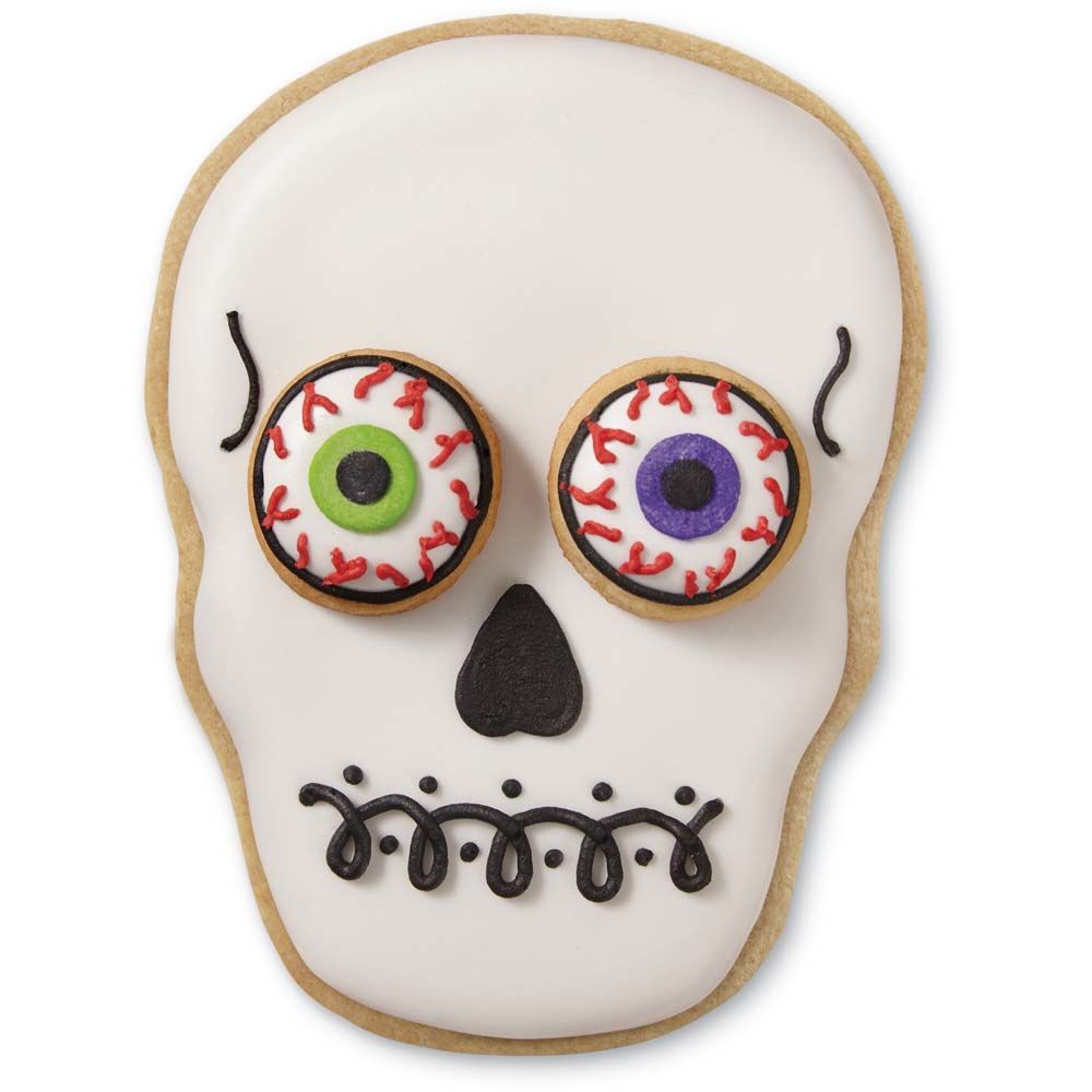 Utstikkersett Hodeskalle 2 deler 3