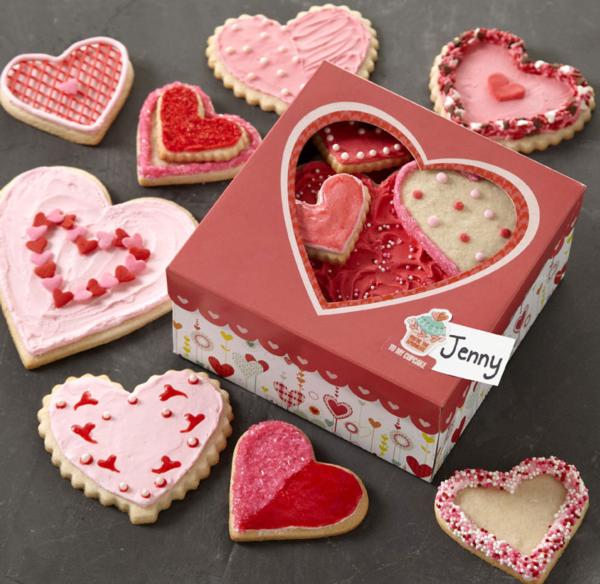 Utstikkersett Hjerte i metall, 4 pc 2