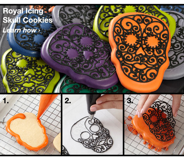 Utstikker Hodeskalle Comfort Grip 3