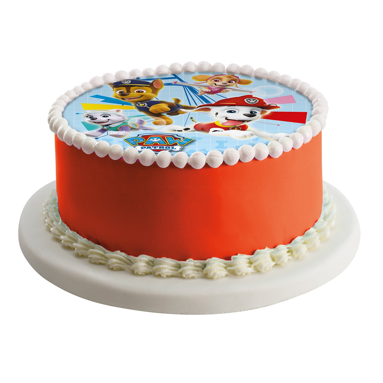 Kakebilde Paw Patrol 16 cm, Sukkerfri 2