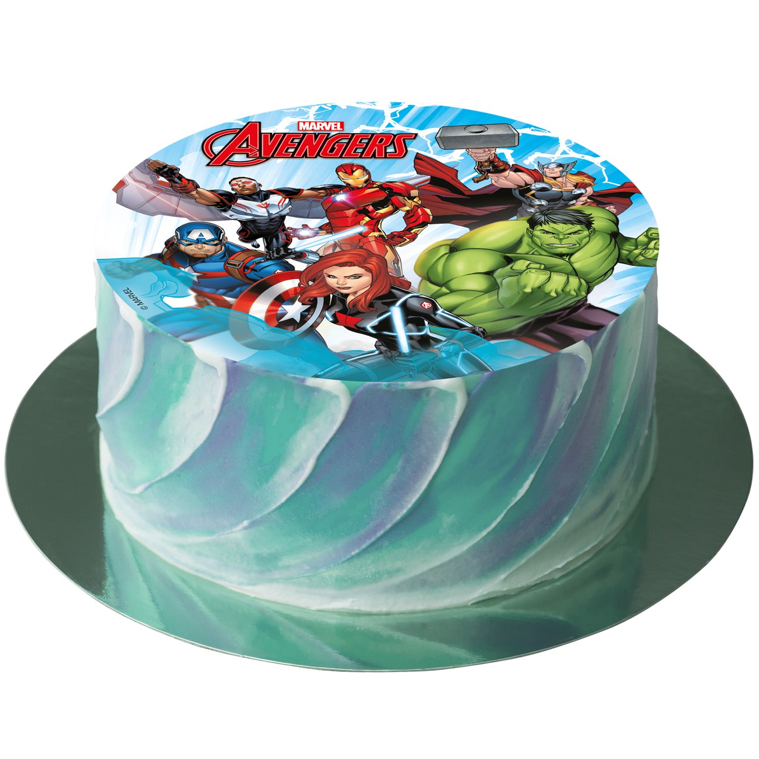 Kakebilde Wafer Avengers 15,5 cm