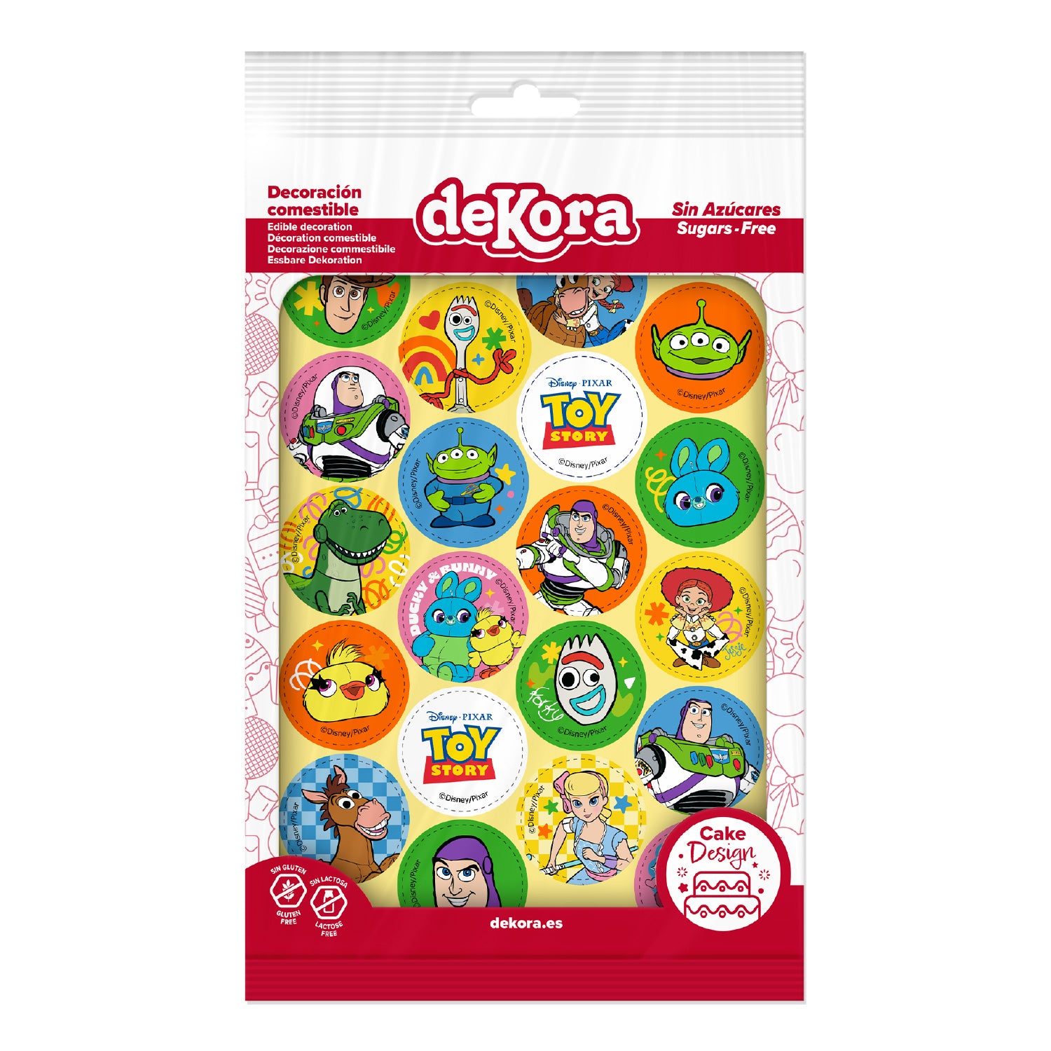 Kakebilde Cupcakes Toy Story 3,4cm