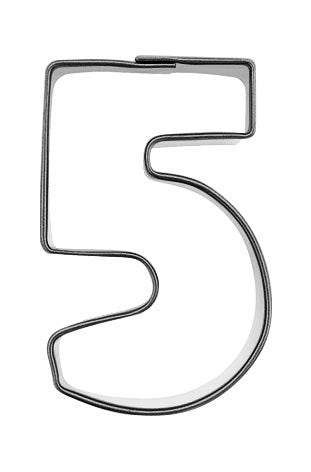 Utstikker Tall 5, 4 cm H