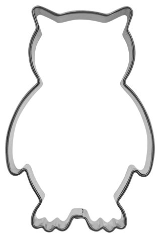 Utstikker Ugle 6,5 x 4 cm 2