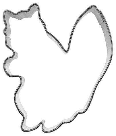 Utstikker Ekorn 6,5 x 6 cm 2