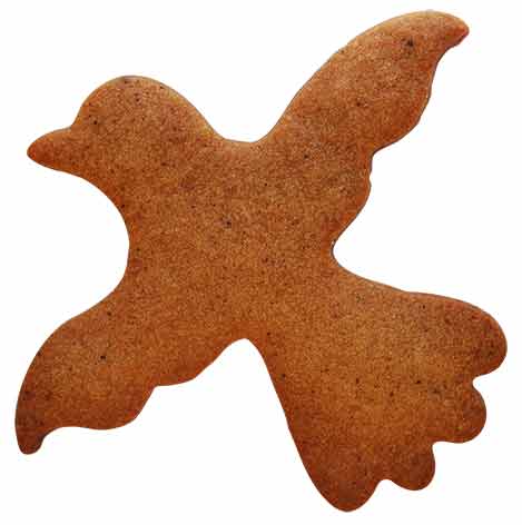 Utstikker Fugl 10 x 9 cm 2