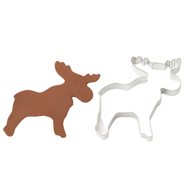 Utstikker Elg 8 x 7 cm 2